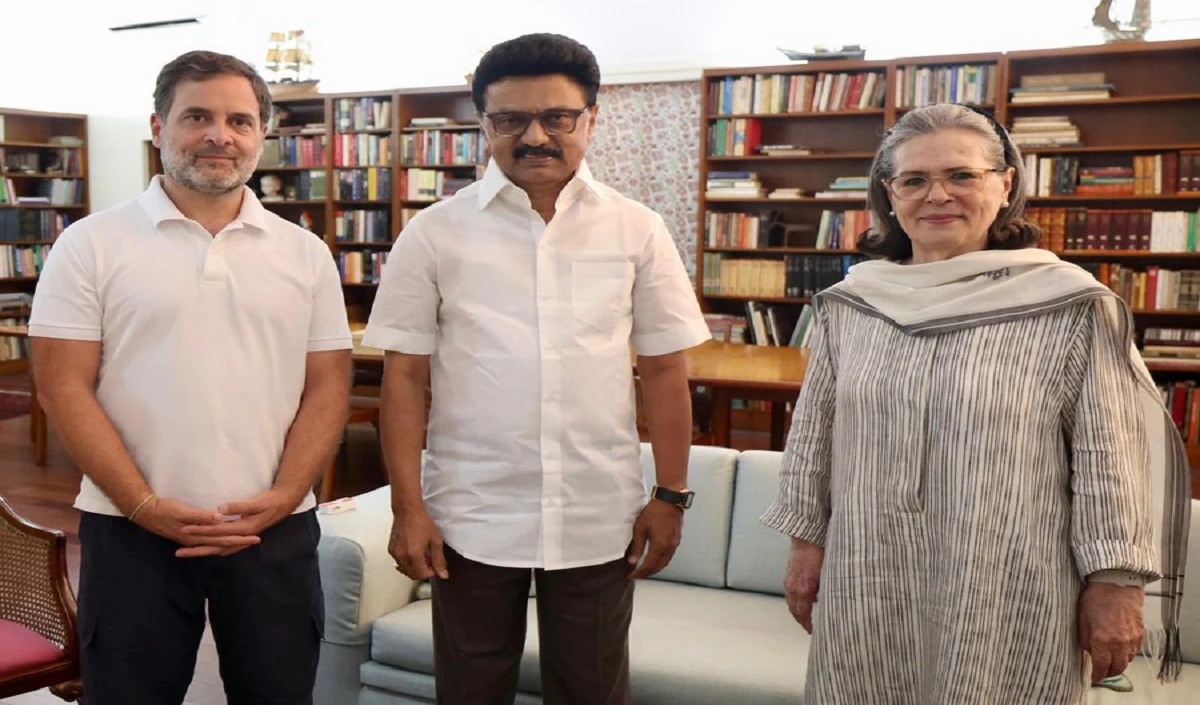 तमिलनाडु के मुख्यमंत्री एमके स्टालिन की हुई राहुल और सोनिया गाँधी से मुलाकात,नीति आयोग की बैठक में भी होंगे शामिल स्टालिन !