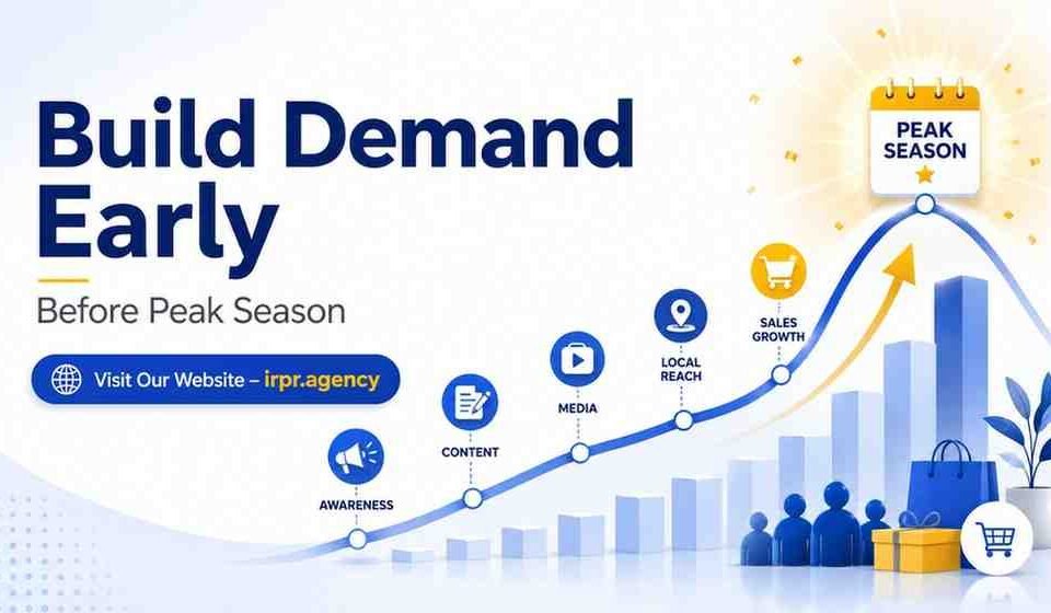 How to Build Demand Before Your Peak Selling Season