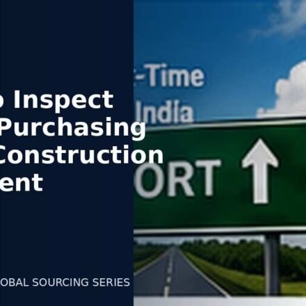 What to Inspect Before Purchasing Heavy Construction Equipment